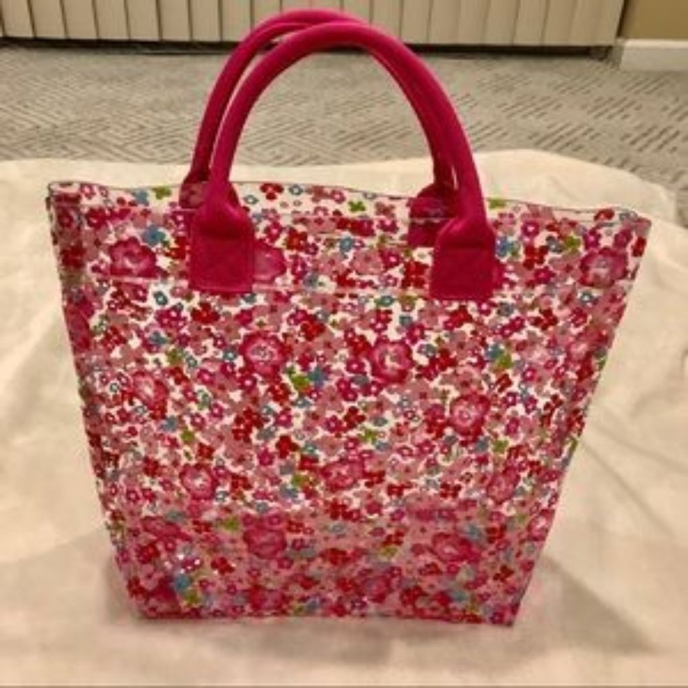 Bath & Body Works Floral tote bag ( BNWT)